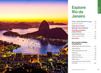 Lonely Planet Pocket Rio de Janeiro inside page 8