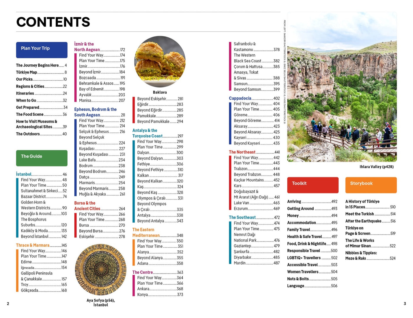 Lonely Planet Turkiye inside page 1
