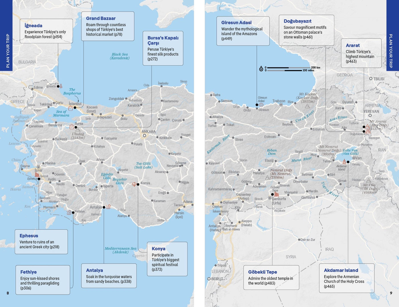 Lonely Planet Turkiye inside page 3