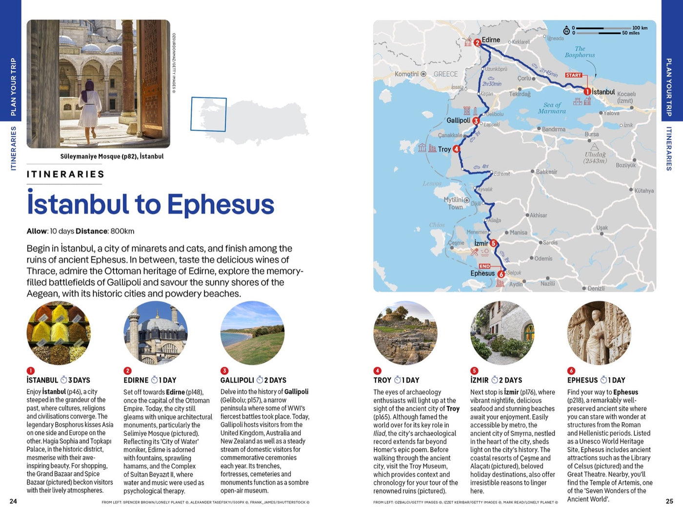 Lonely Planet Turkiye inside page 5