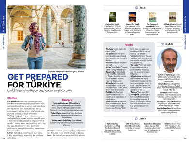 Lonely Planet Turkiye inside page 7