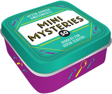 After Dinner Amusements: Mini Mysteries