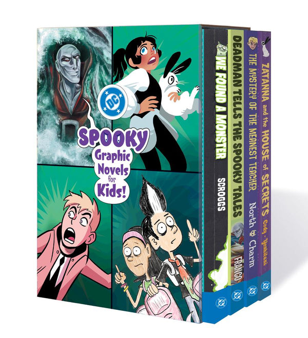 DC Spooky Graphic Novels for Kids Box Set-Graphic novel / Comic book / Manga: genres-買書書 BuyBookBook