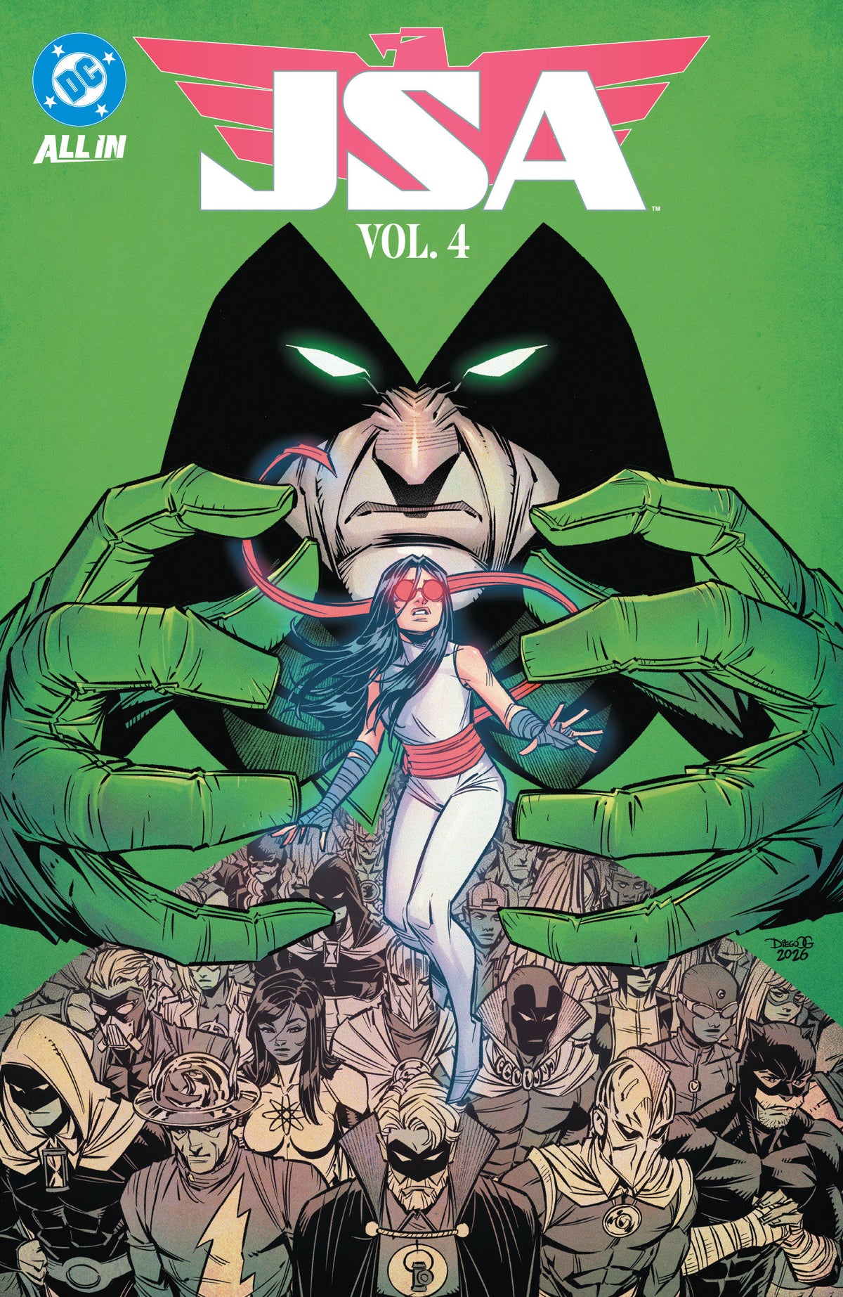 JSA Vol. 4: Search for the Spectre cover (ISBN 9781799509981)