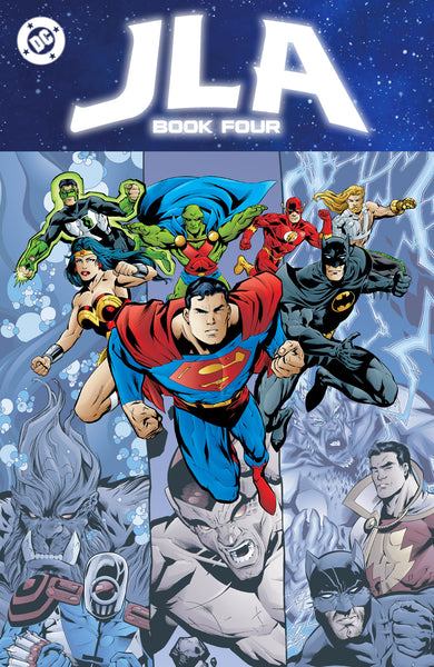 JLA Book Four cover (ISBN 9781799514503)