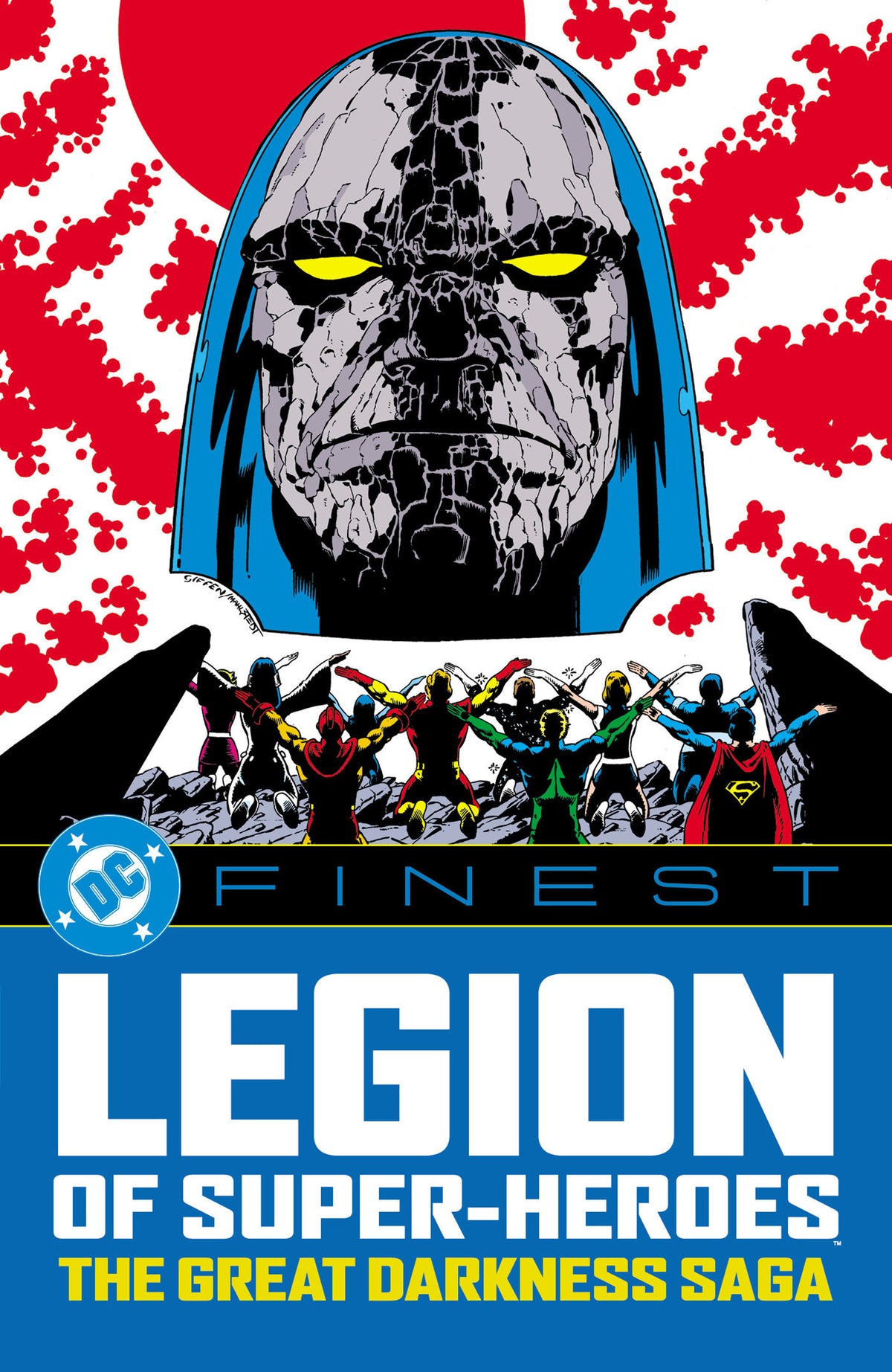 DC Finest: Legion of Super-Heroes: The Great Darkness Saga cover (ISBN 9781799514886)