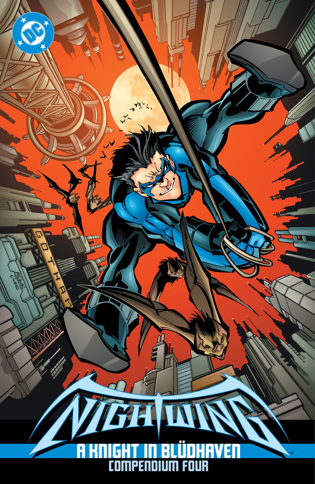 Nightwing: A Knight in Bludhaven Compendium Four cover (ISBN 9781799515302)