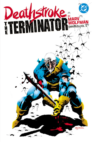 Deathstroke: The Terminator by Marv Wolfman Omnibus Vol. 2 cover (ISBN 9781799516507)