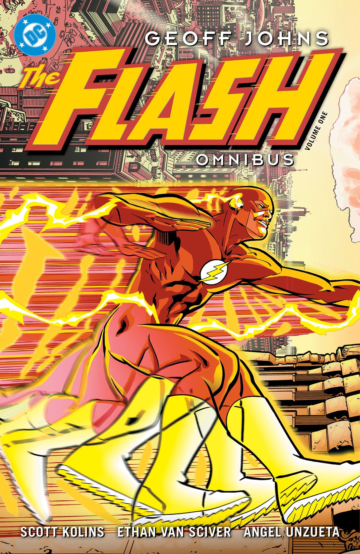 The Flash by Geoff Johns Omnibus Vol. 1 (2027 Edition) cover (ISBN 9781799516606)