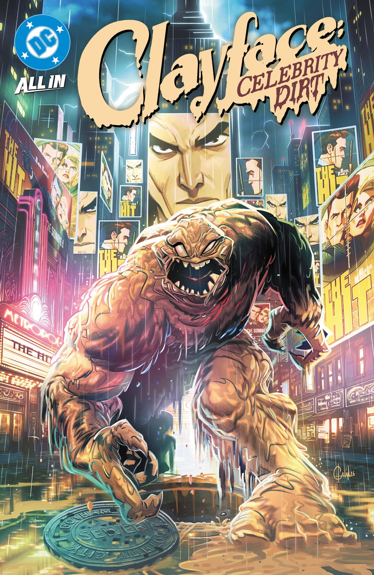 Clayface: Celebrity Dirt cover (ISBN 9781799517320)