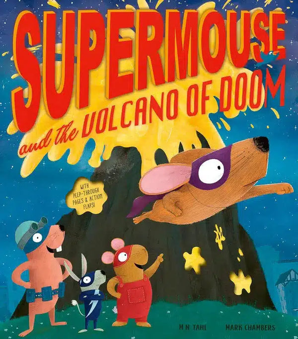 Supermouse and the Volcano of Doom (M. N. Tahl)-Fiction: 兒童繪本 Picture Books-買書書 BuyBookBook