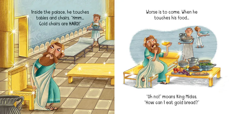 The King who Loved Gold GB - Board book