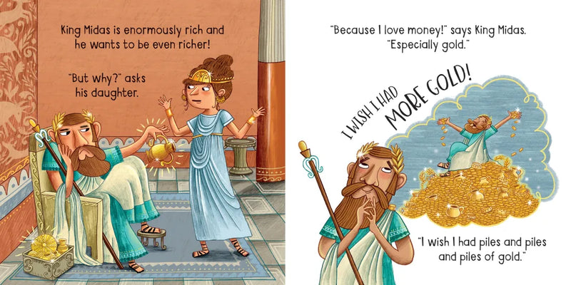 The King who Loved Gold GB - Board book