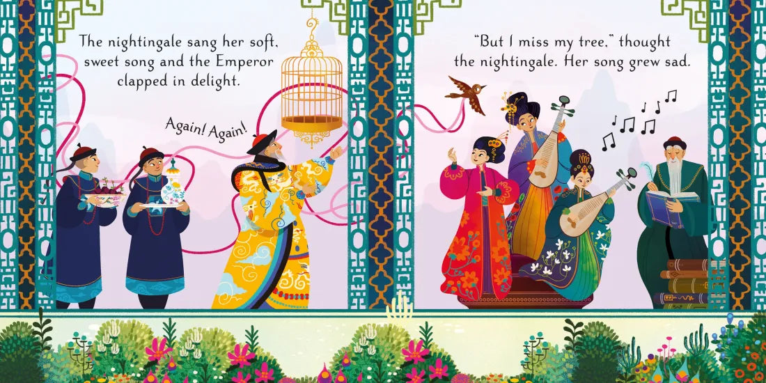 The Emperor and the Nightingale GB - Board book