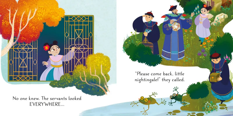 The Emperor and the Nightingale GB - Board book