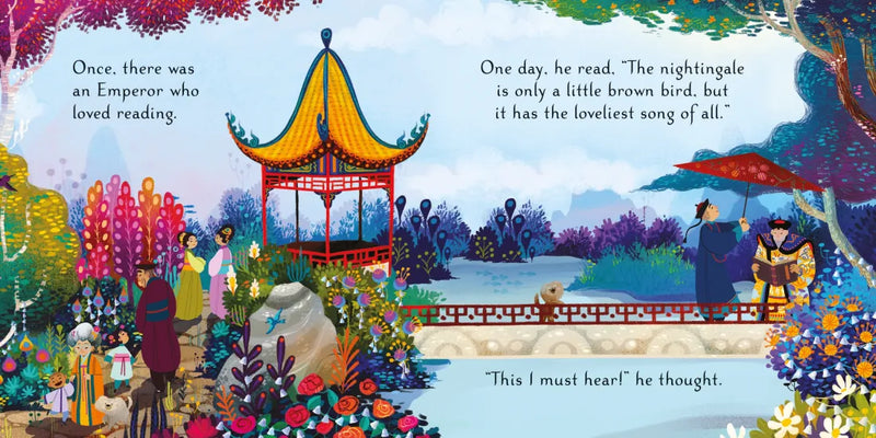 The Emperor and the Nightingale GB - Board book