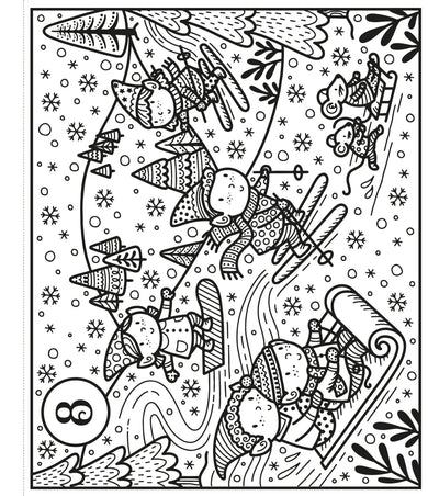 Magic Painting Countdown to Christmas GB - Paperback / softback