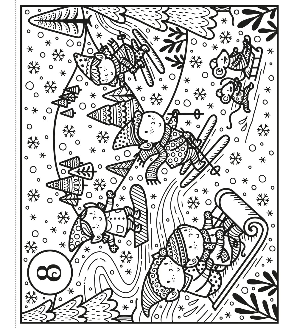 Magic Painting Countdown to Christmas GB - Paperback / softback
