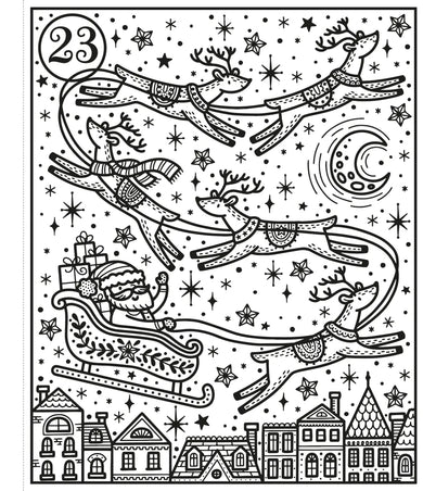 Magic Painting Countdown to Christmas GB - Paperback / softback