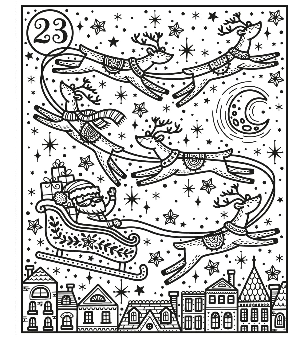Magic Painting Countdown to Christmas GB - Paperback / softback