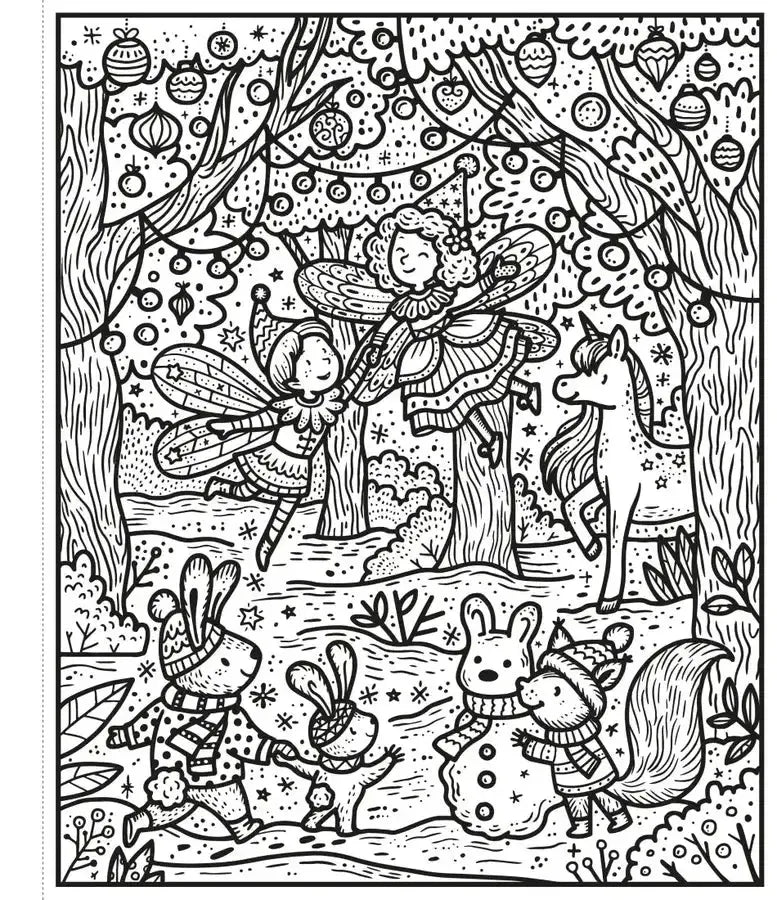 Winter Wonderland Magic Painting Book GB - Paperback / softback