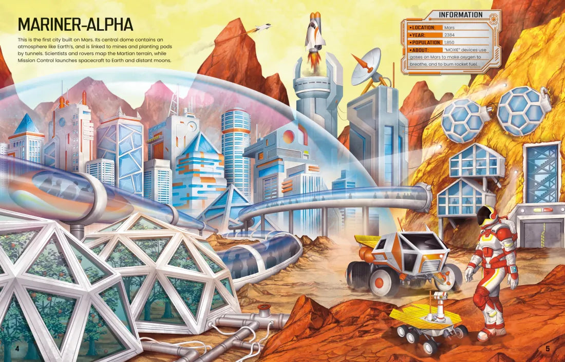 Build Your Own Futuristic Cities GB - Paperback / softback