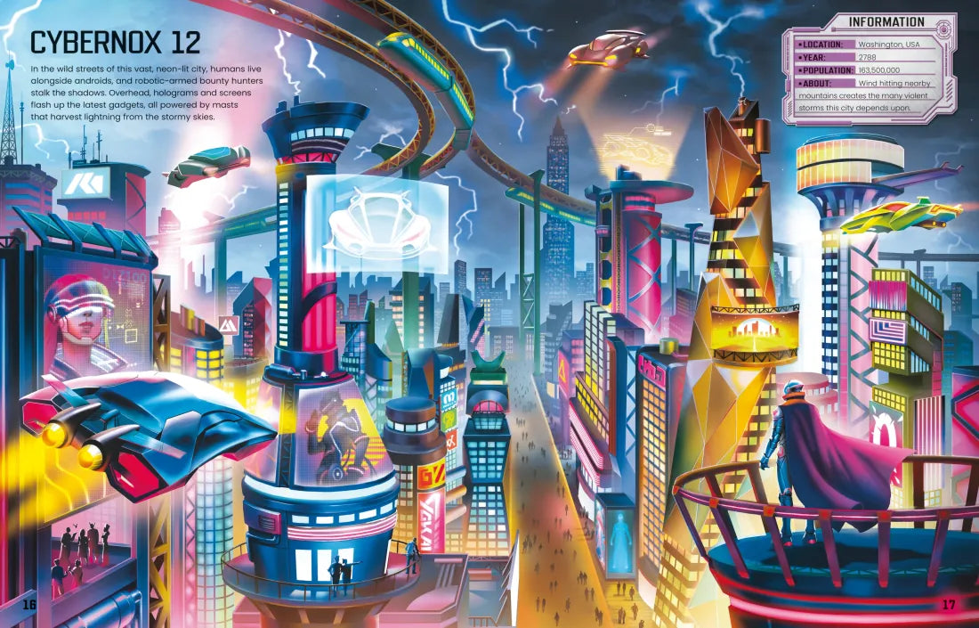 Build Your Own Futuristic Cities GB - Paperback / softback
