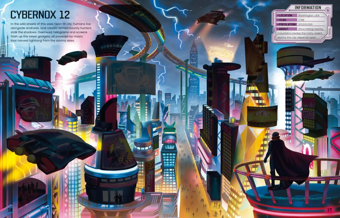 Build Your Own Futuristic Cities GB - Paperback / softback
