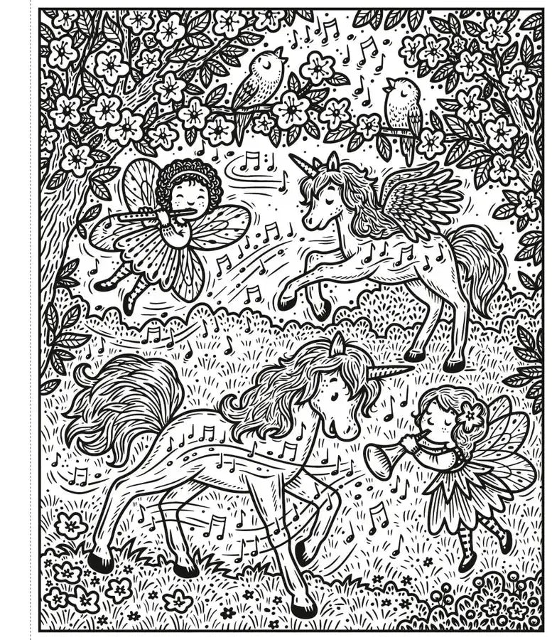 Unicorn World Magic Painting Book GB - Paperback / softback
