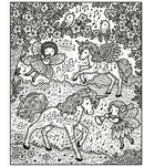 Unicorn World Magic Painting Book GB - Paperback / softback