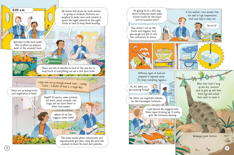 24 Hours in a Zoo GB - Hardback