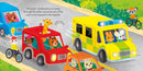Lights and Sounds Emergency Vehicles GB - Board book (9781803707440)