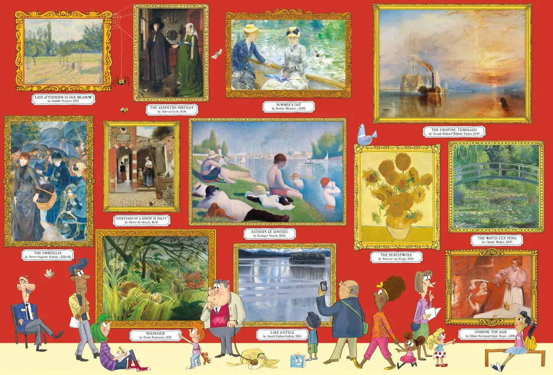 Book and Jigsaw Art Gallery GB - Paperback / softback