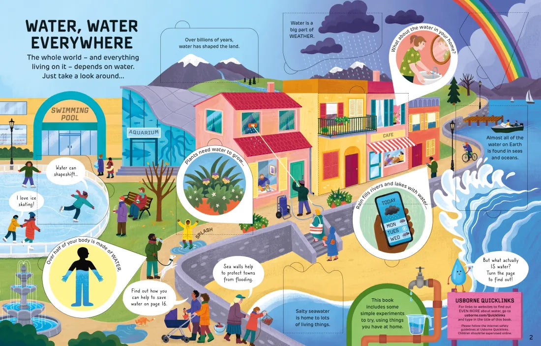 How It Works: Water GB - Board book