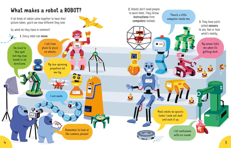 Lots of Things to Know About Robots GB - Hardback