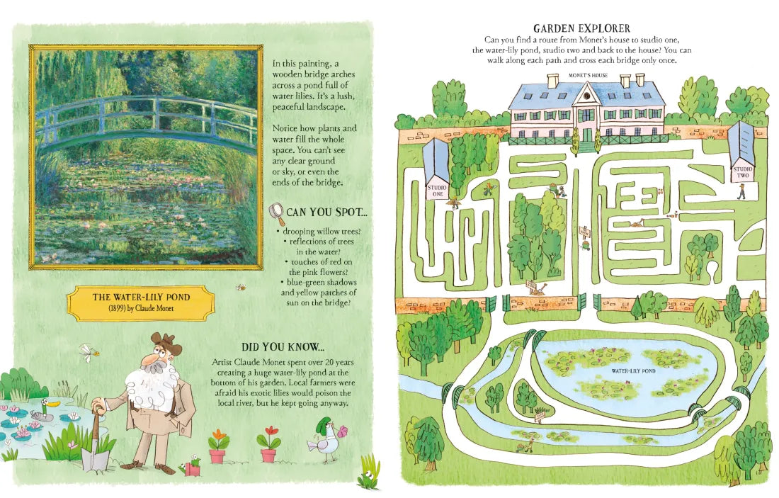 Art Puzzle Book GB - Paperback / softback
