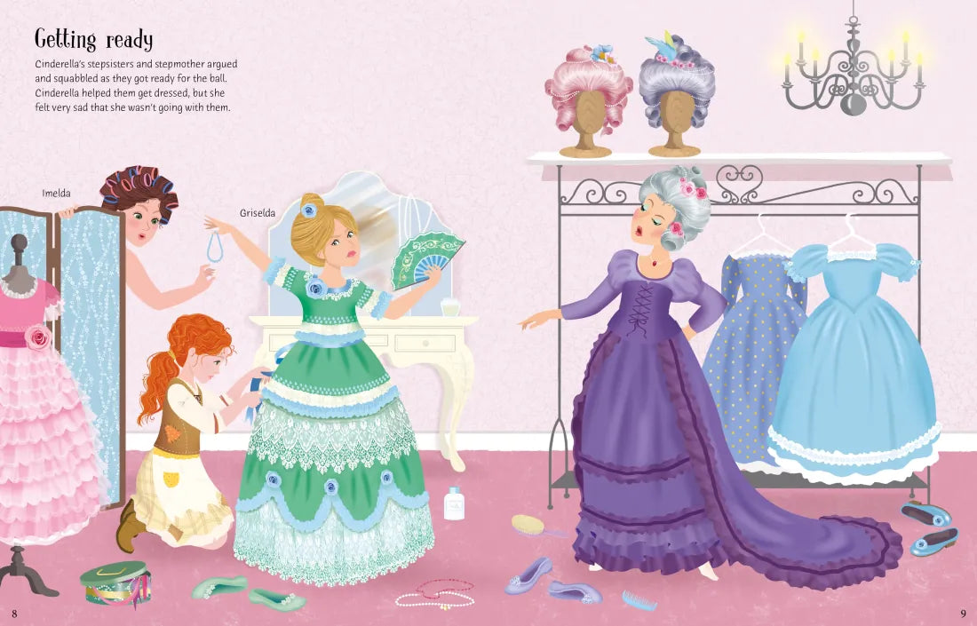 Sticker Dolly Dressing Cinderella GB - Paperback / softback