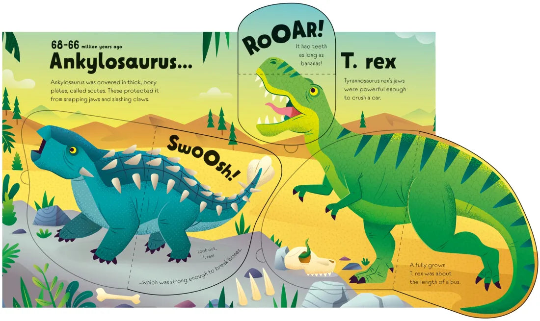 Great Big Dinosaurs (with great big flaps) GB - Board book
