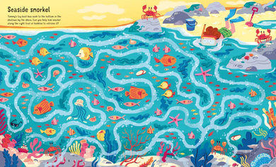 Usborne Book and Jigsaw Under the Sea Maze GB - Paperback / softback
