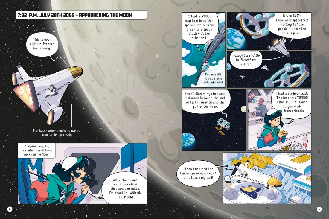 24 Hours on the Moon GB - Hardback