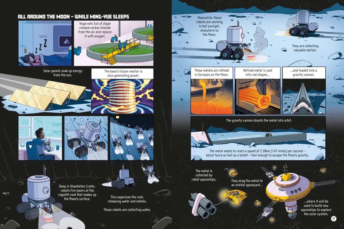 24 Hours on the Moon GB - Hardback