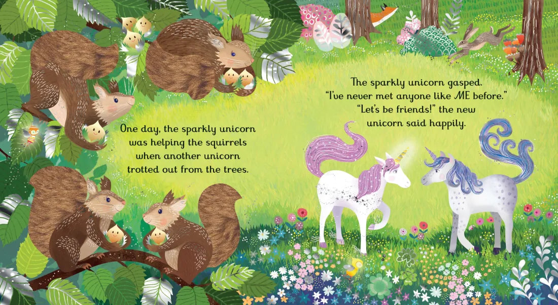 Sparkly Touchy-Feely Unicorn GB - Board book