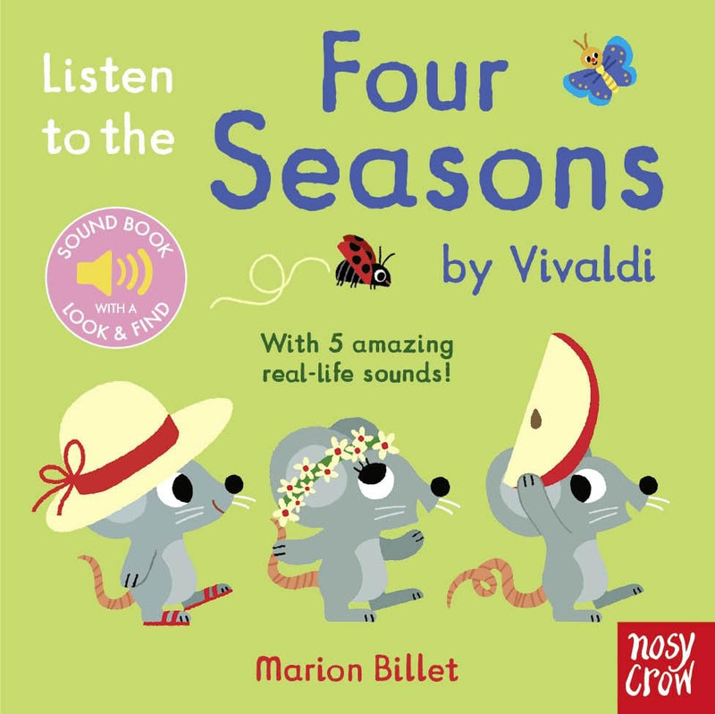 Listen to the Four Seasons by Vivaldi (Marion Billet)-Nonfiction: 學前基礎 Preschool Basics-買書書 BuyBookBook