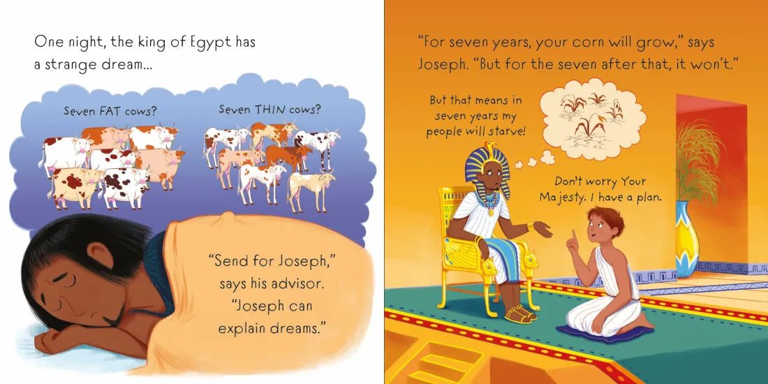 Joseph and his Wonderful Coat GB - Board book