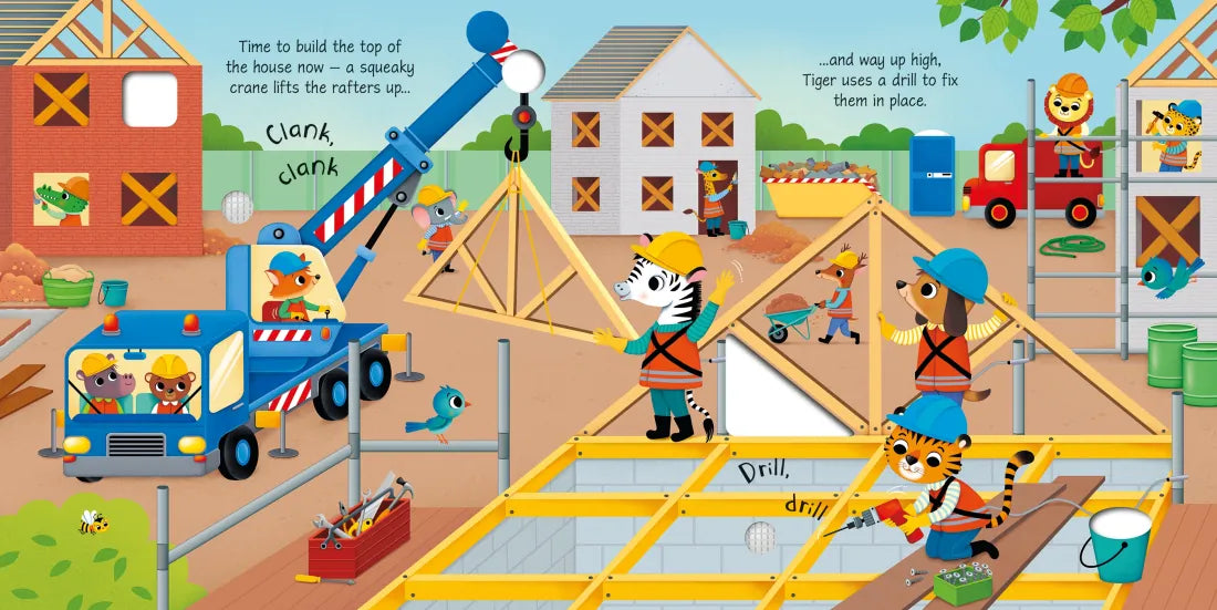 Building Site Sounds GB - Board book
