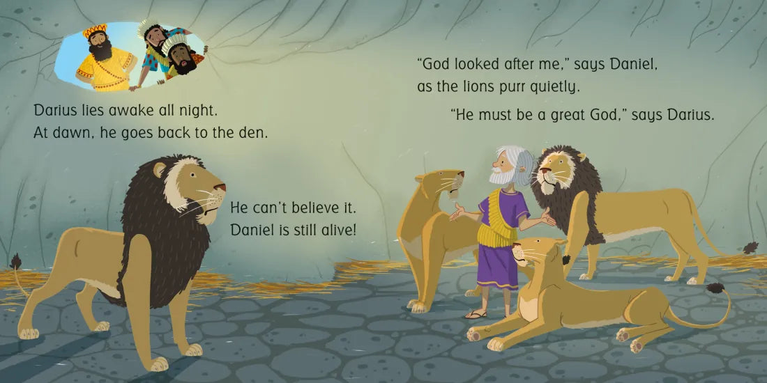 Daniel in the Lions' Den GB - Board book