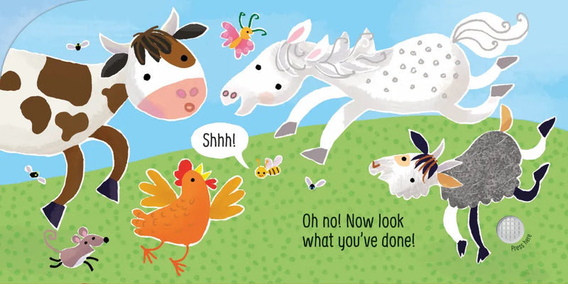 Don't Tickle the Cow! GB - Board book