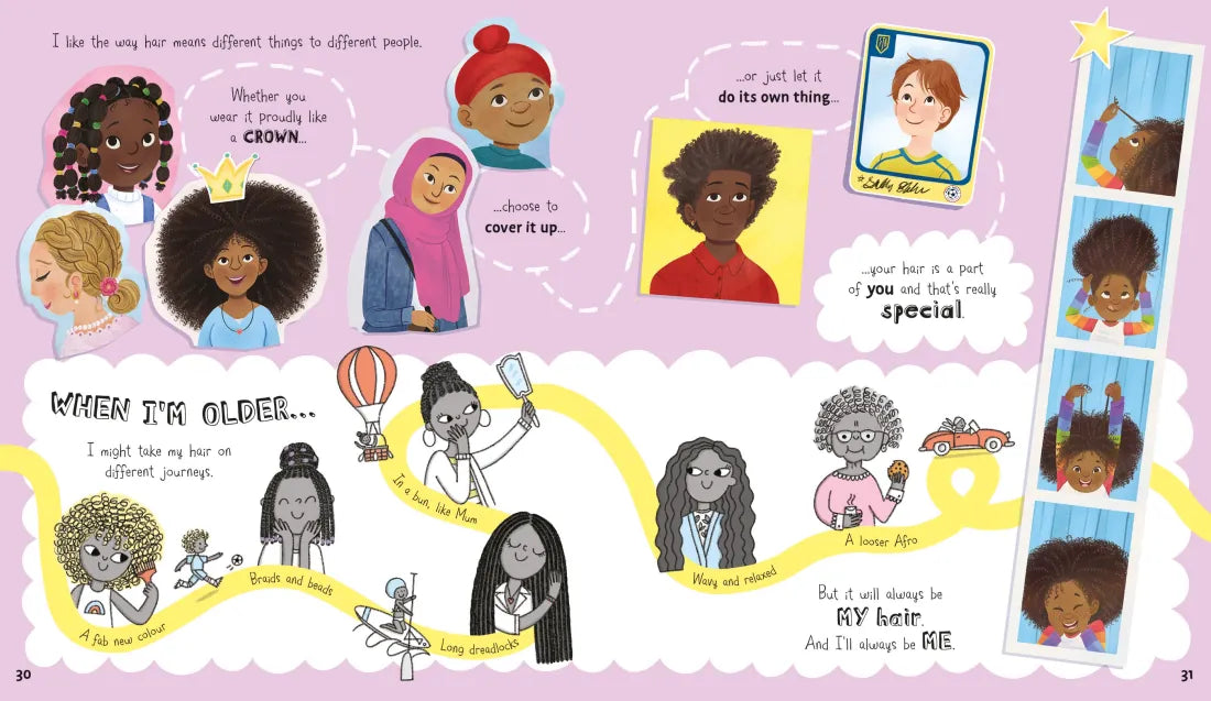 Me and My Hair GB - Hardback