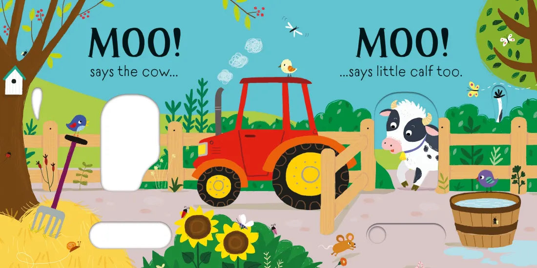 Slider Sound Books Moo! GB - Board book