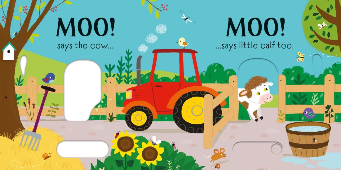 Slider Sound Books Moo! GB - Board book